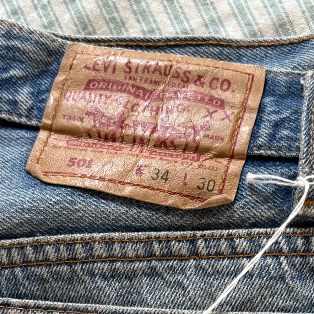 Real vintage Levi’s 501s